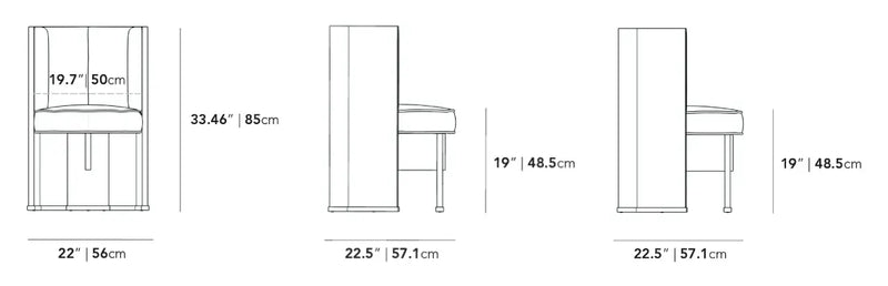 Product dimensions